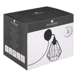 Applique En Métal Noir Flave Atmosphera -Le Monde du Mobilier Boutique applique en metal noir flave atmosphera 2