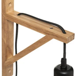 Applique Murale équerre Bois Wild Atmosphera -Le Monde du Mobilier Boutique applique murale equerre bois wild atmosphera 2