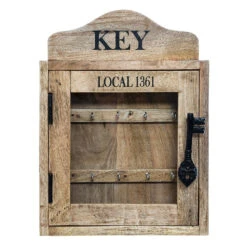 Boite à Clés Key 30x40 Bois Atmosphera -Le Monde du Mobilier Boutique boite a cles 30x40 bois atmosphera 4