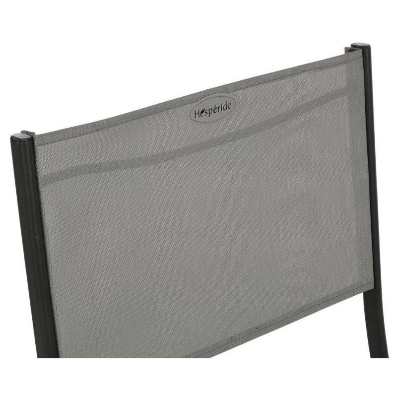 Chaise Pliante Modula Galet/graphite Hespéride 3 Chaise Pliante Modula Galet/graphite Hespéride – Image 3