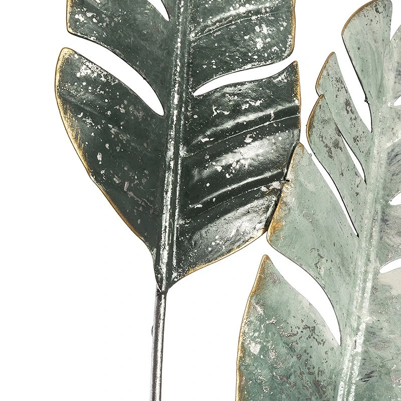 Déco Murale Métal Bananier 31x89cm Atmosphera 2 Déco Murale Métal Bananier 31x89cm Atmosphera – Image 2