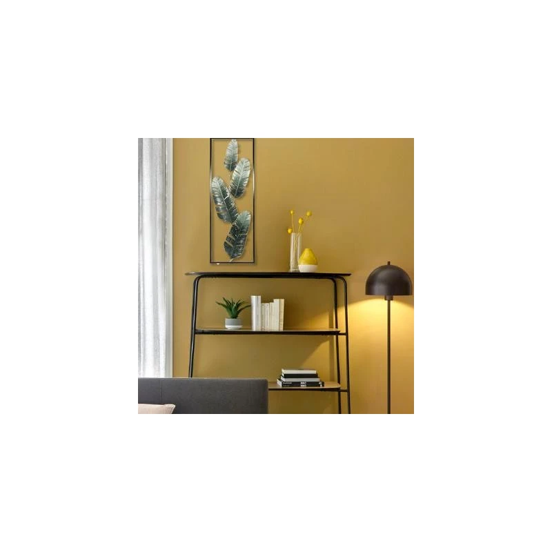 Déco Murale Métal Bananier 31x89cm Atmosphera 3 Déco Murale Métal Bananier 31x89cm Atmosphera – Image 3