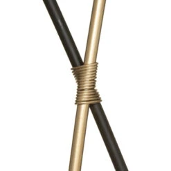 Déco Murale Métal Plumes Noir Et Doré Atmosphera -Le Monde du Mobilier Boutique deco murale metal plumes noir et dore atmosphera 2