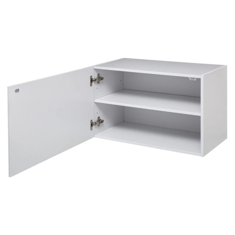 Etagère Murale 2 Niveaux + Porte 57x30 Blanc Fixup 5Five 1 Etagère Murale 2 Niveaux + Porte 57x30 Blanc Fixup 5Five