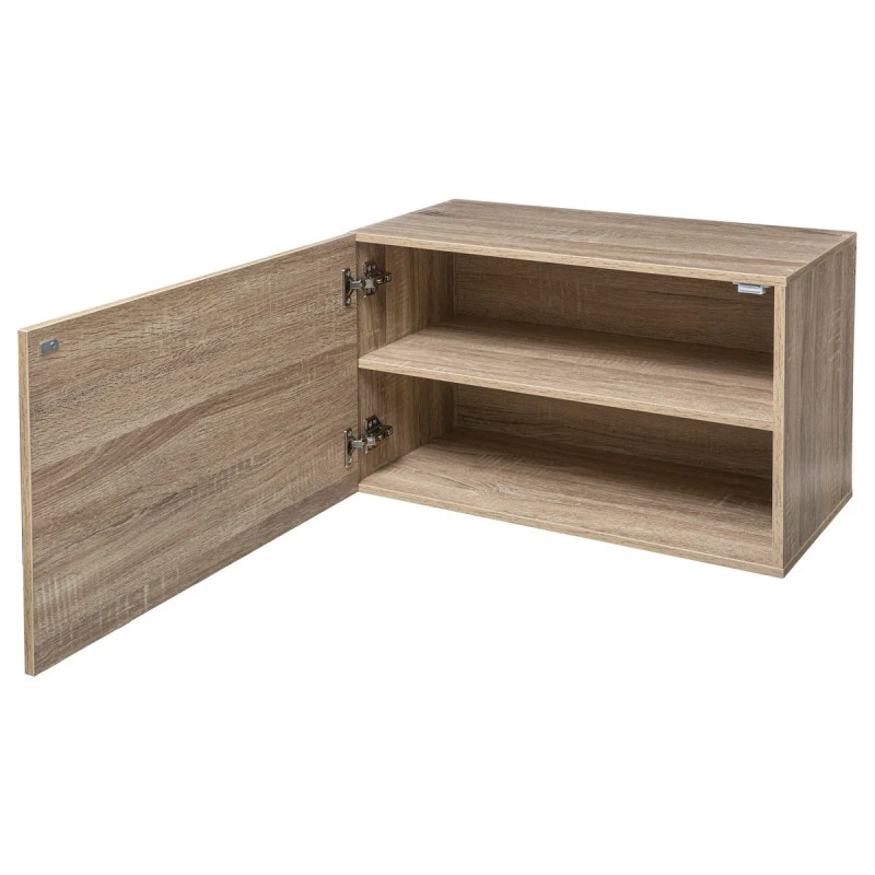 Etagère Murale 2 Niveaux + Porte 57x30 Naturel Fixup 5Five 1 Etagère Murale 2 Niveaux + Porte 57x30 Naturel Fixup 5Five