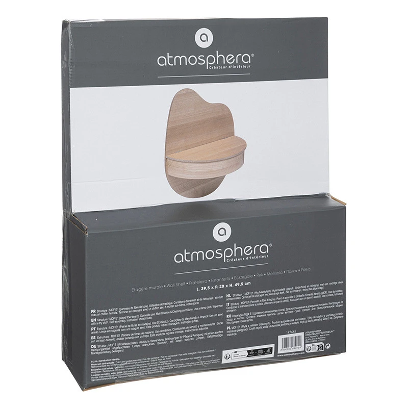 Etagère Murale MDF Giuseppe Atmosphera 3 Etagère Murale MDF Giuseppe Atmosphera – Image 3