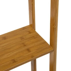 Etagère Murale 2 Niveaux Bambou 5Five -Le Monde du Mobilier Boutique etagere murale niveaux bambou 5five 3