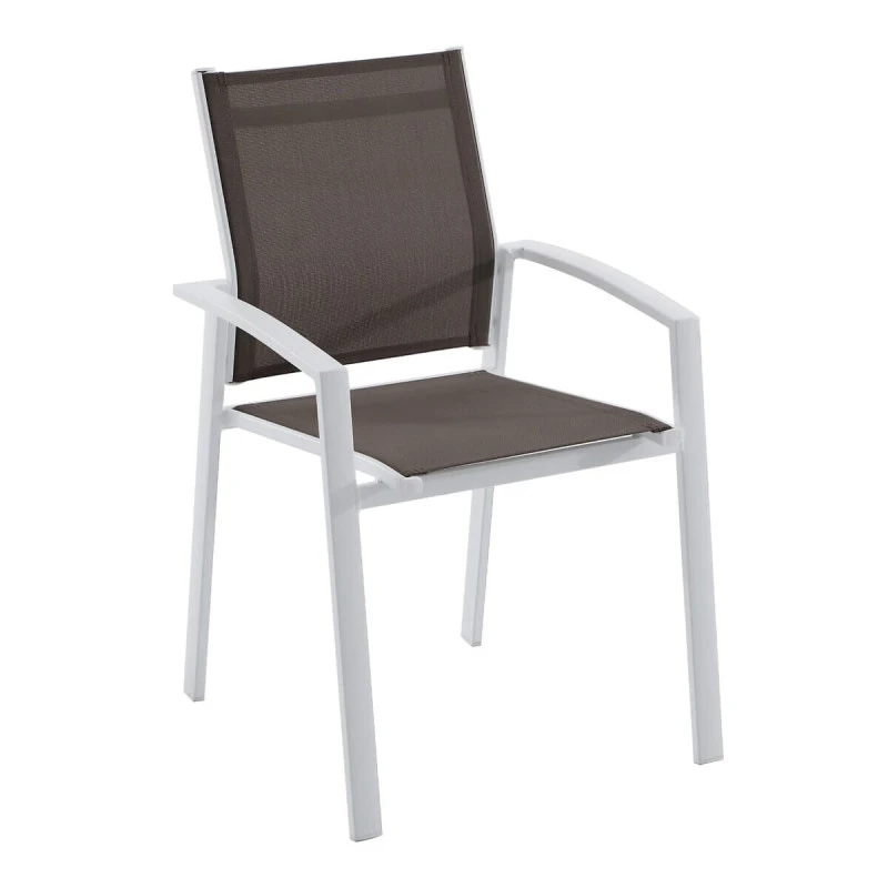 Fauteuil Axiome Hespéride Noisette Et Blanc 1 Fauteuil Axiome Hespéride Noisette Et Blanc