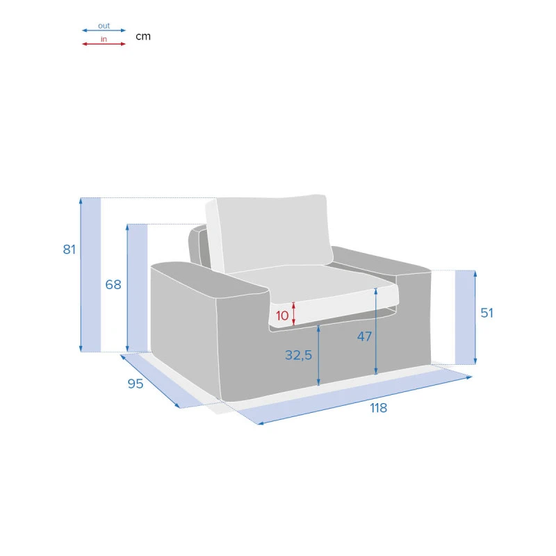 Fauteuil De Salon De Jardin Savinia Coloris Tahini Hespéride 4 Fauteuil De Salon De Jardin Savinia Coloris Tahini Hespéride – Image 4