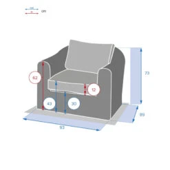 Fauteuil Détente Moorea Savana Hespéride -Le Monde du Mobilier Boutique fauteuil detente moorea savana hesperide 4