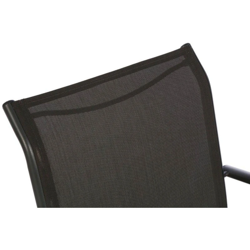 Fauteuil Empilable Piazza Hespéride Anthracite/graphite 6 Fauteuil Empilable Piazza Hespéride Anthracite/graphite – Image 6