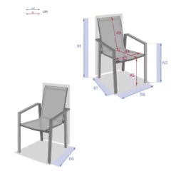 Fauteuil Pavane Hespéride Anthracite/graphite -Le Monde du Mobilier Boutique fauteuil pavane hesperide anthracitegraphite 3