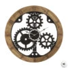 Horloge D58 Mécanisme Bois Et Métal Atmosphera