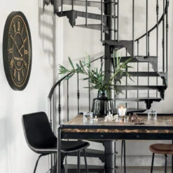 Horloge En Bois D77 Aedan Atmosphera -Le Monde du Mobilier Boutique horloge en bois d77 aedan atmosphera 3