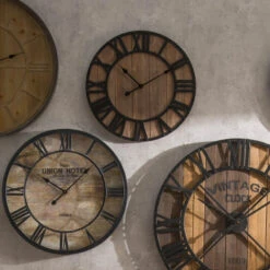 Le Monde du Mobilier Boutique -Le Monde du Mobilier Boutique horloge en bois vintage d60 atmosphera 1