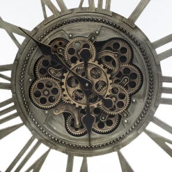 Horloge Méca Ronde D80 Atmosphera -Le Monde du Mobilier Boutique horloge meca ronde d80 atmosphera 2