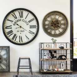 Horloge Méca Ronde D80 Atmosphera -Le Monde du Mobilier Boutique horloge meca ronde d80 atmosphera 3