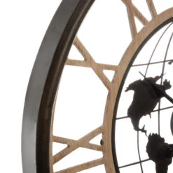 Horloge Métal D67 Monde Atmosphera -Le Monde du Mobilier Boutique horloge metal d67 monde atmosphera 3