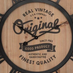 Horloge Métal Et Bois Pouli D58 Atmosphera 7 Horloge Métal Et Bois Pouli D58 Atmosphera -Le Monde du Mobilier Boutique horloge metal et bois pouli d58 atmosphera 3