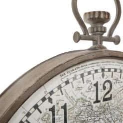 Horloge Métal Vitre Bombée D55 Cm Atmosphera -Le Monde du Mobilier Boutique horloge metal vitre bombee diam 55 cm atmosphera 2