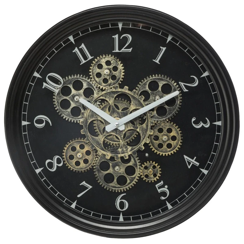 Horloge Noire Mécanisme Animé Luxe Atmosphera 1 Horloge Noire Mécanisme Animé Luxe Atmosphera