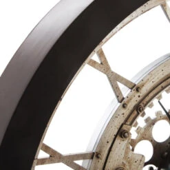 Horloge Style Mécanique 60 Cm Atmosphera 7 Horloge Style Mécanique 60 Cm Atmosphera -Le Monde du Mobilier Boutique horloge style mecanique 60 cm atmosphera 2