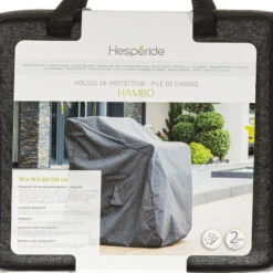 Housse De Protection Pour Pile De Chaises Hambo Hespéride -Le Monde du Mobilier Boutique housse de protection pour pile de chaises hambo hesperide 3