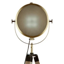 Lampadaire Métal Et Bois Ebor Bronze Atmosphera -Le Monde du Mobilier Boutique lampadaire metal et bois ebor bronze atmosphera h 152 cm 4