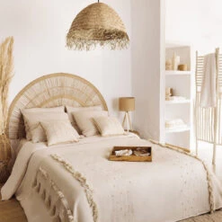 Paravent En Bois Zahir Naturel Clair Atmosphera -Le Monde du Mobilier Boutique paravent en bois zahir naturel clair atmosphera 2