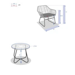 Salon Détente Extérieur Lambada 2 Places Hespéride 19 Salon Détente Extérieur Lambada 2 Places Hespéride -Le Monde du Mobilier Boutique salon detente exterieur lambada 2 places hesperide 9