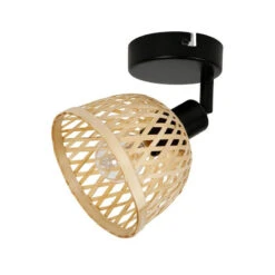 Spot Hanoi En Métal Et Bambou Ostaria 8 Spot Hanoi En Métal Et Bambou Ostaria -Le Monde du Mobilier Boutique spot hanoi en metal et bambou ostaria 3