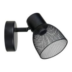 Spot Phenix En Métal Grillage Noir Ostaria