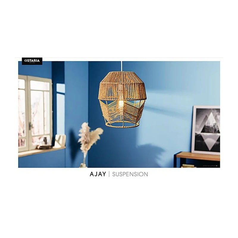 Suspension En Corde Ajay Naturelle Ostaria 2 Suspension En Corde Ajay Naturelle Ostaria – Image 2