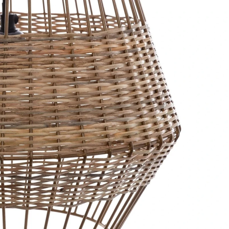 Suspension Métal Et Osier D31 Cheraw Atmosphera 4 Suspension Métal Et Osier D31 Cheraw Atmosphera – Image 4