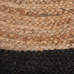 Tapis En Jute Bord Noir D120 Atmosphera 6 Tapis En Jute Bord Noir D120 Atmosphera -Le Monde du Mobilier Boutique tapis en jute bord noir d120 atmosphera 2