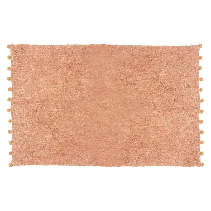 Tapis Enfant 100x150 Rose à Pompons Atmosphera 1 Tapis Enfant 100x150 Rose à Pompons Atmosphera