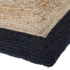 Tapis Jute Naturel Bord Noir 120x170 Atmosphera 8 Tapis Jute Naturel Bord Noir 120x170 Atmosphera -Le Monde du Mobilier Boutique tapis jute naturel bord noir 120x170 atmosphera 3