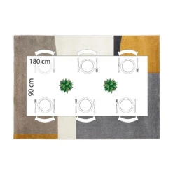 Tapis Rectangulaire Relief Abstrait 160x230 Atmosphera -Le Monde du Mobilier Boutique tapis rectangulaire relief abstrait 160x230 atmosphera 3