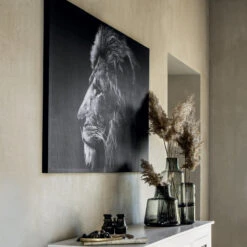 Toile Imprimée Lion 78x118 Cm Atmosphera -Le Monde du Mobilier Boutique toile imprimee lion 78x118 cm atmosphera 2